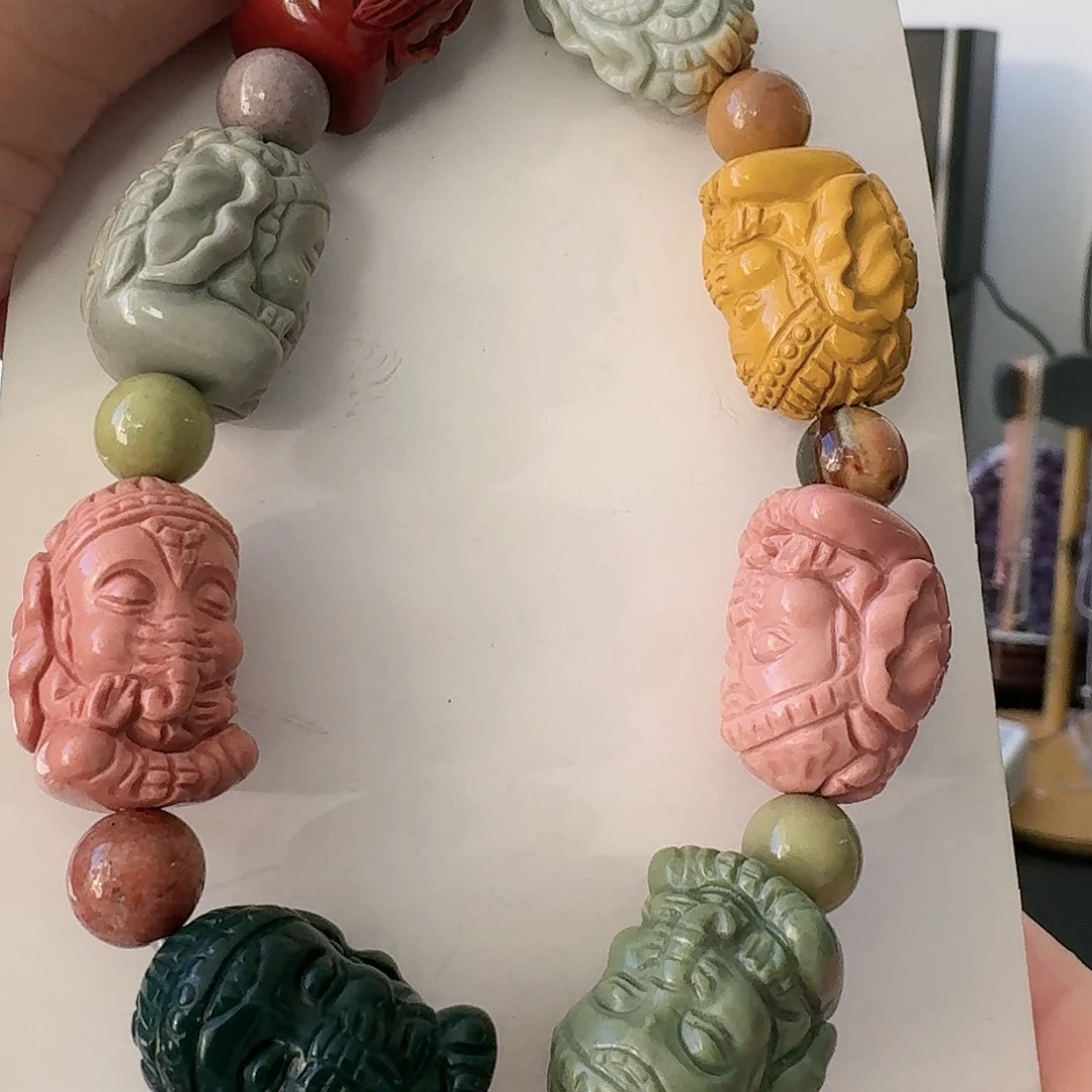 石英质玉手饰未镶嵌W手串