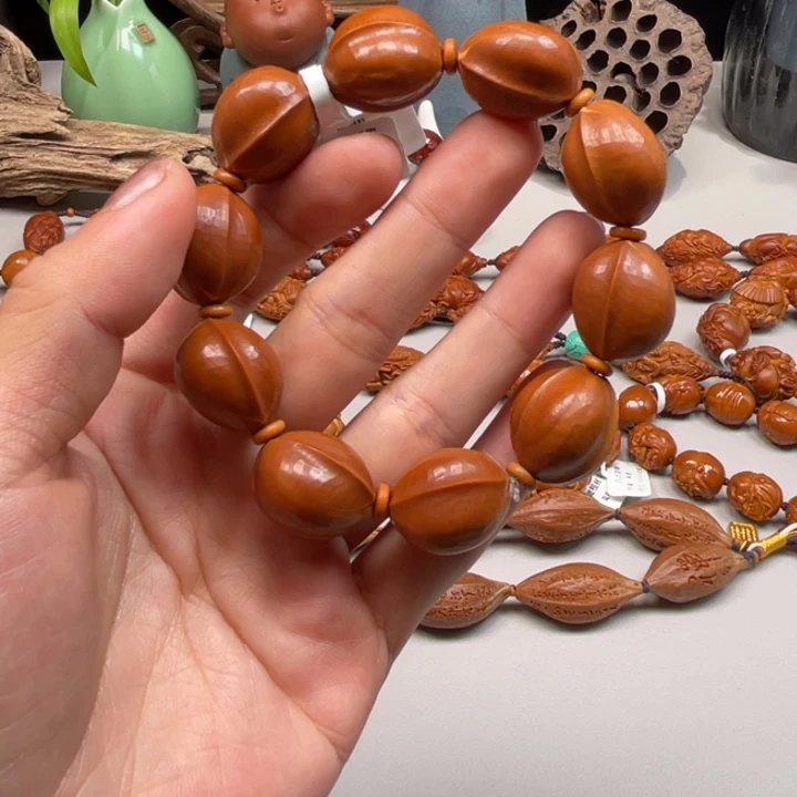 手串/手链橄榄核铁核鲨鱼背1.8