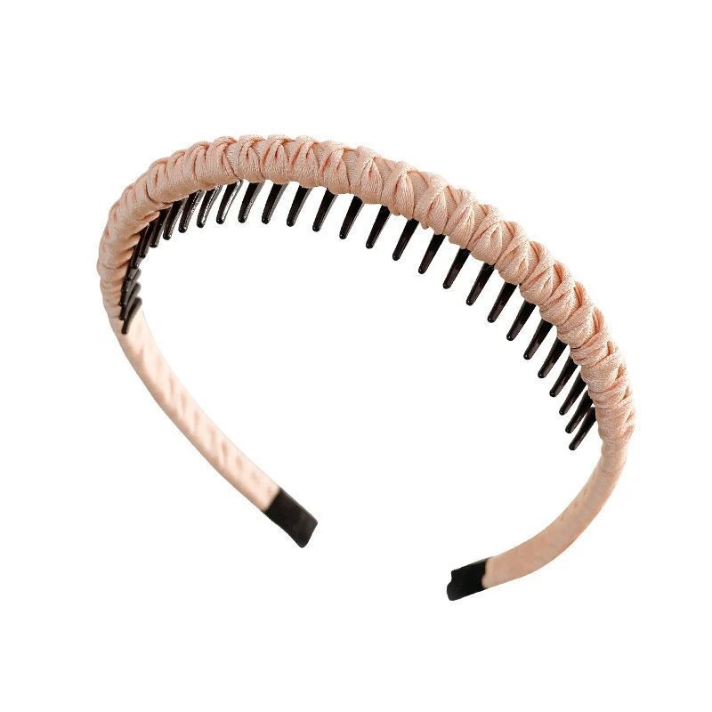 韩国成人女发箍网红防滑压发带齿简约头箍发卡洗脸时尚百搭外带