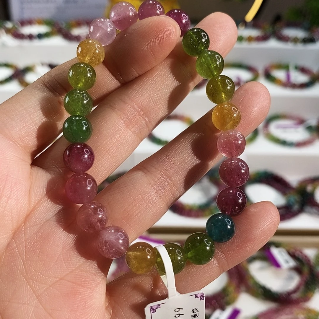 手链未镶嵌碧玺G2210素圈颜色微差