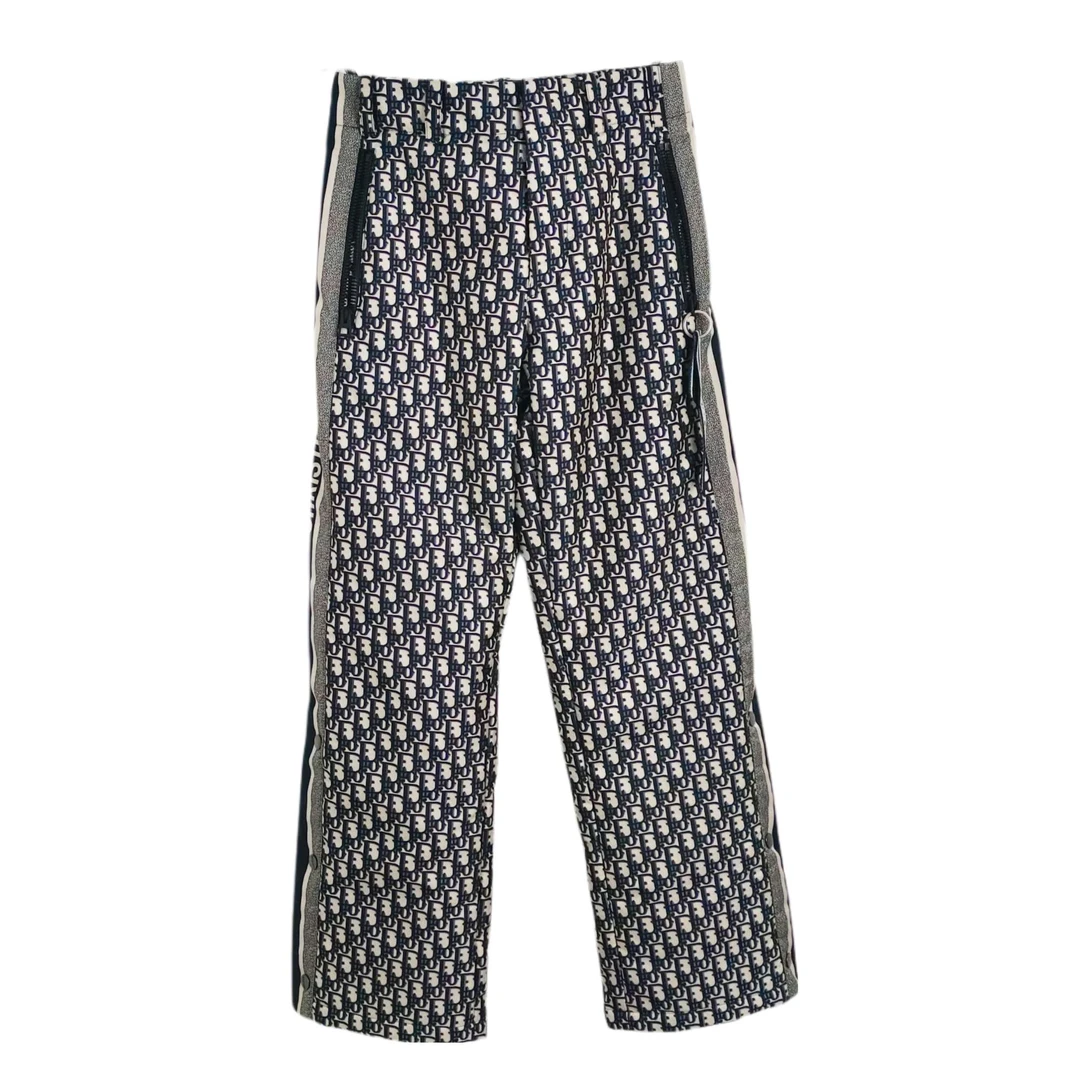 全新未使用 DIOR/迪奥 001334 老花排扣冬季棉质滑雪裤 花色 32码