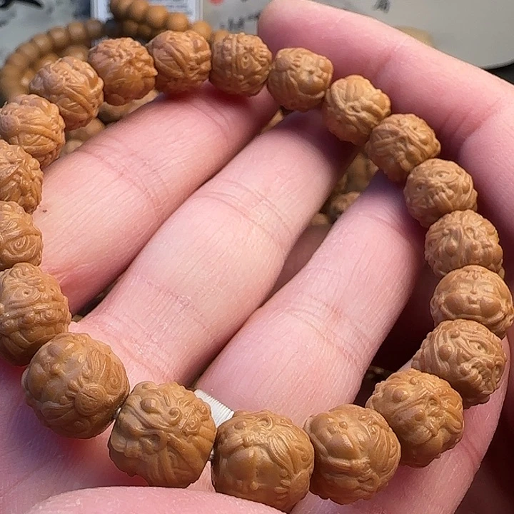 猴头核桃手串全品精工扎基拉姆尺寸11mm