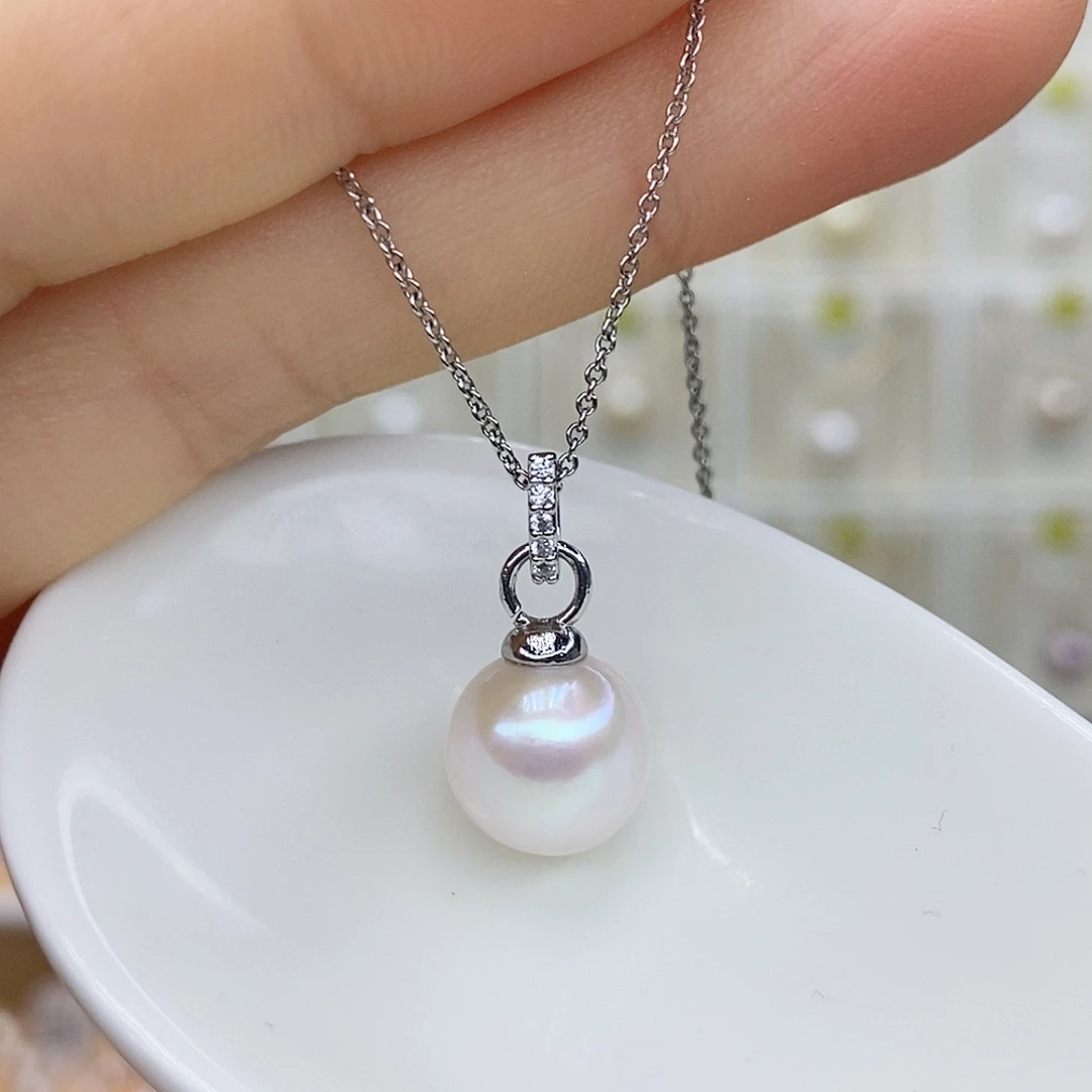 淡水珍珠合金吊坠(赠链)