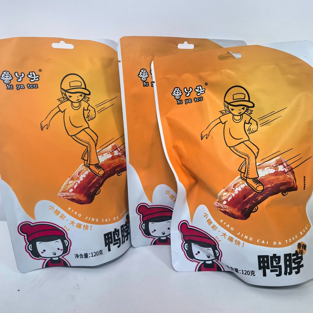 【2025-08-27到期】鲁丫头鸭脖香辣味120g