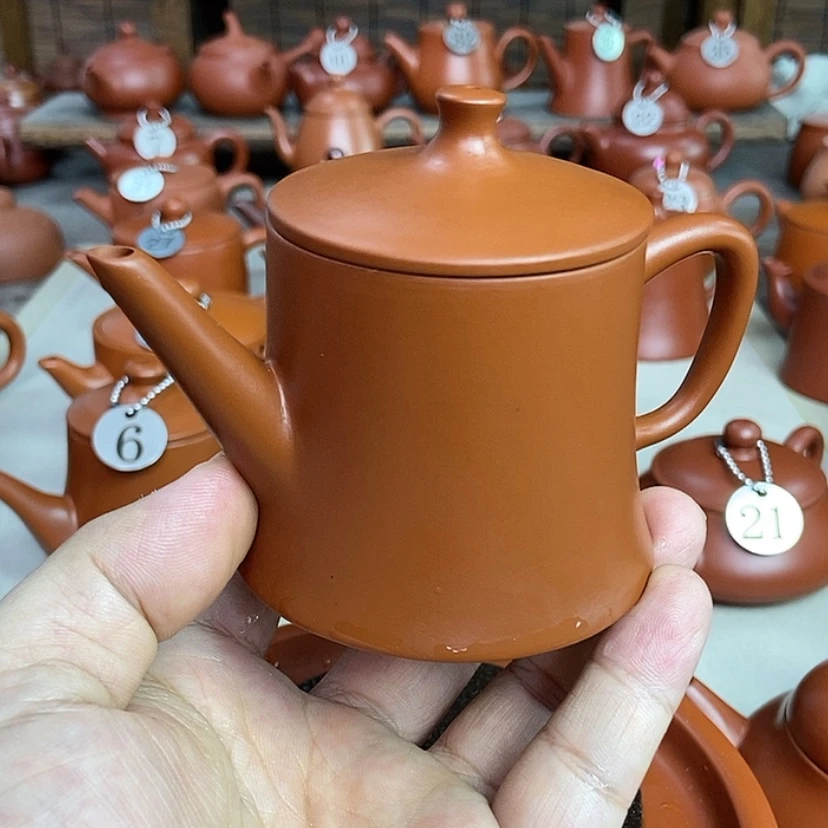 【闪购商品】茶壶朱泥125cc000000000000000