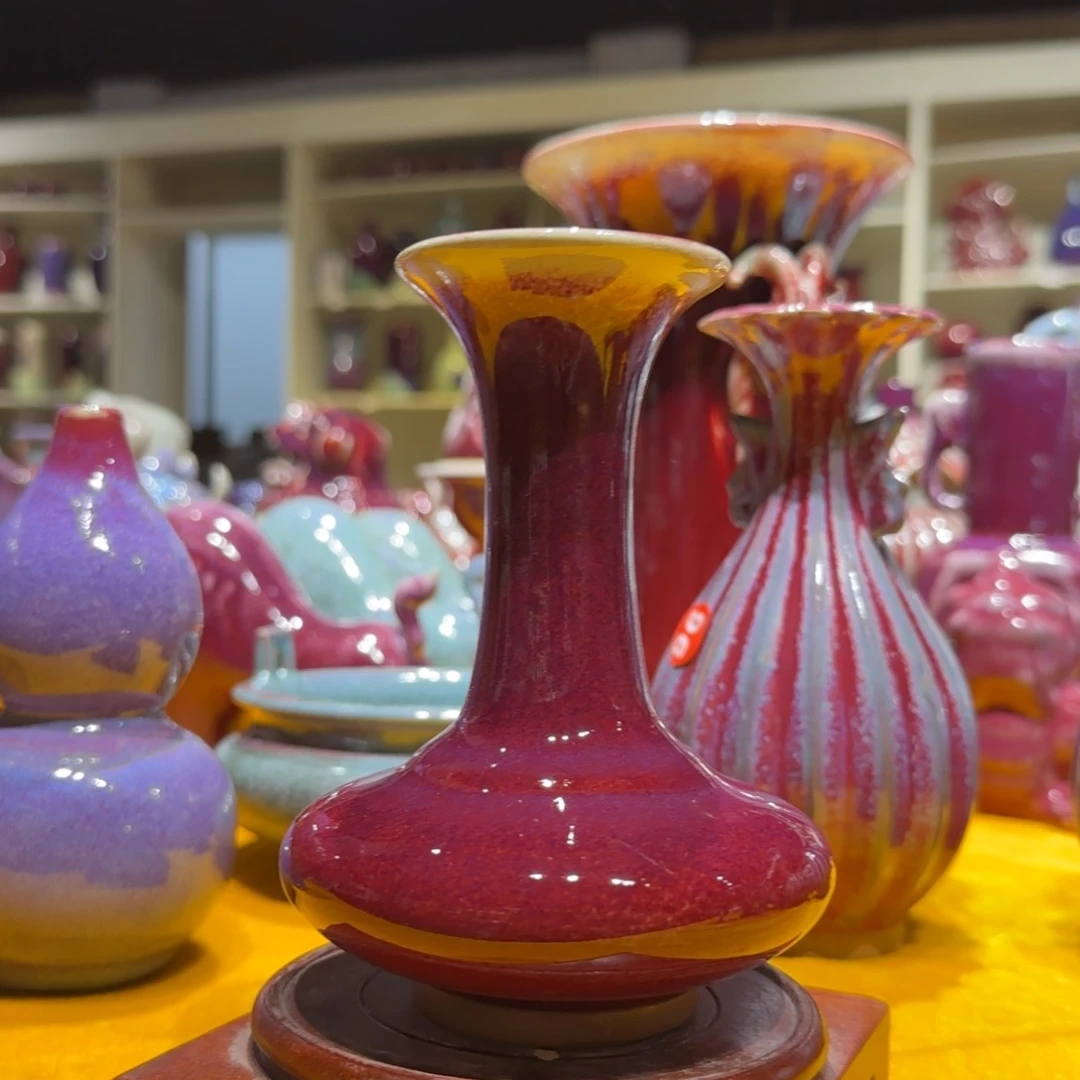 摆件郑家钧窑摆件