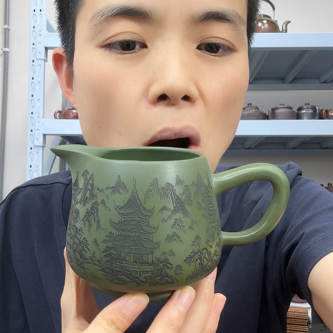 紫砂茶壶民间手艺人全手工制作