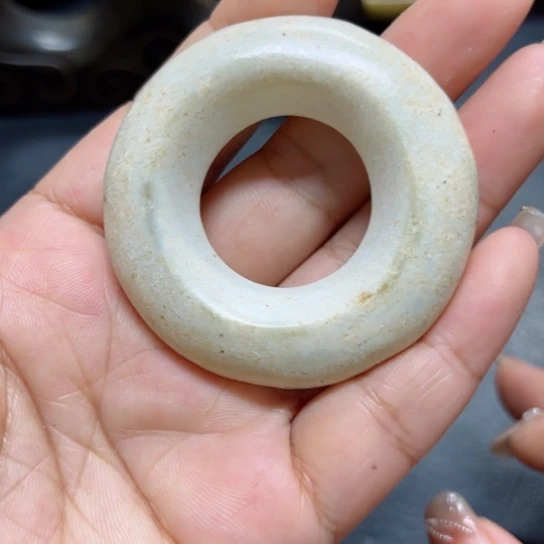 吊坠白玉菩提把件