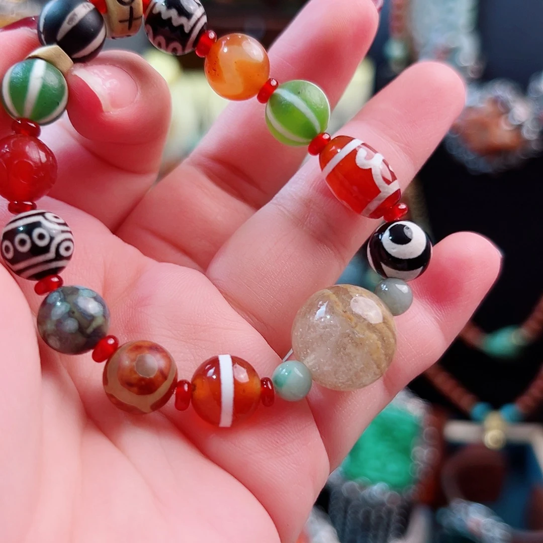 未镶嵌玛瑙手链国风