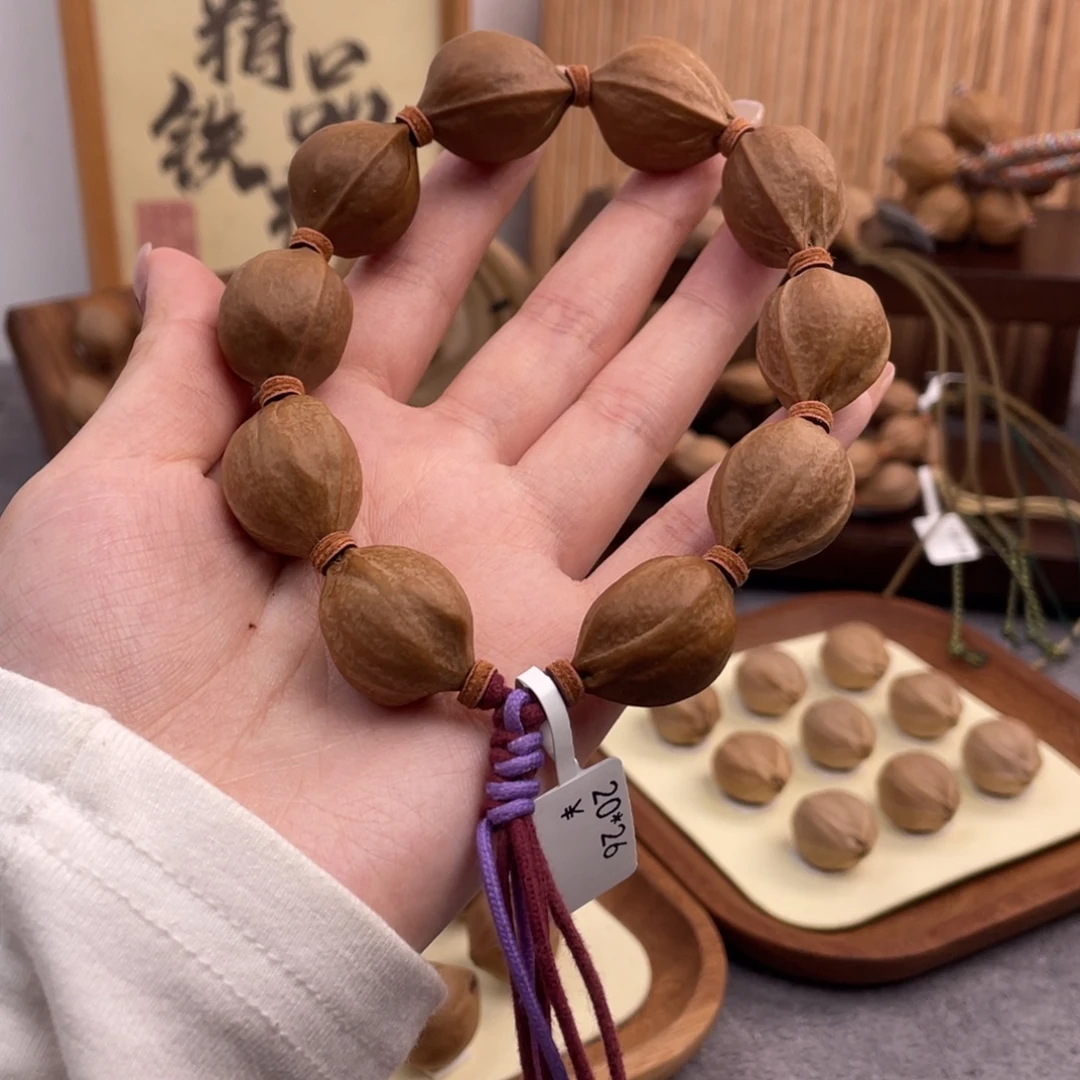 黑***帅手串/手链橄榄核20 26梅林铁核
