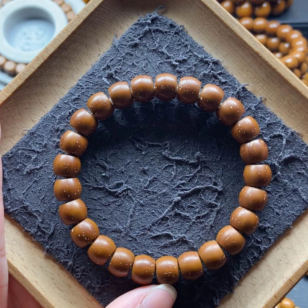 紫金鼠手串10mm实心直切精工纯手工