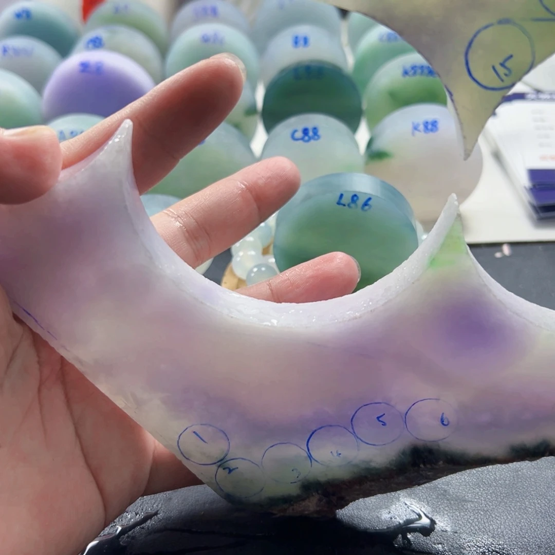 a***h定制翡翠未镶嵌0808080977