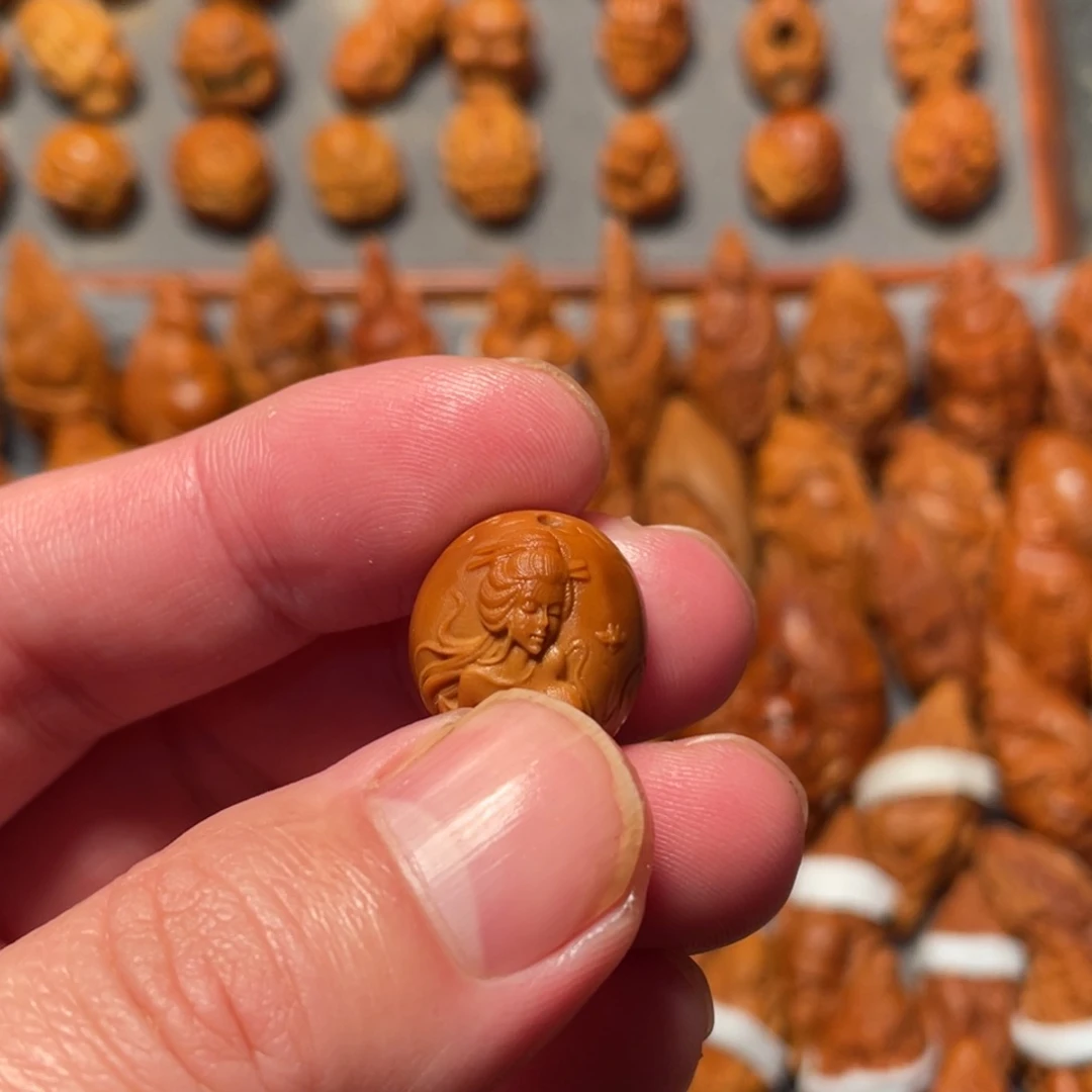 手串/手链橄榄核圆珠美女