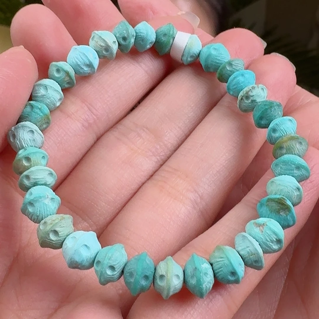 绿松石珠宝奇石未镶嵌