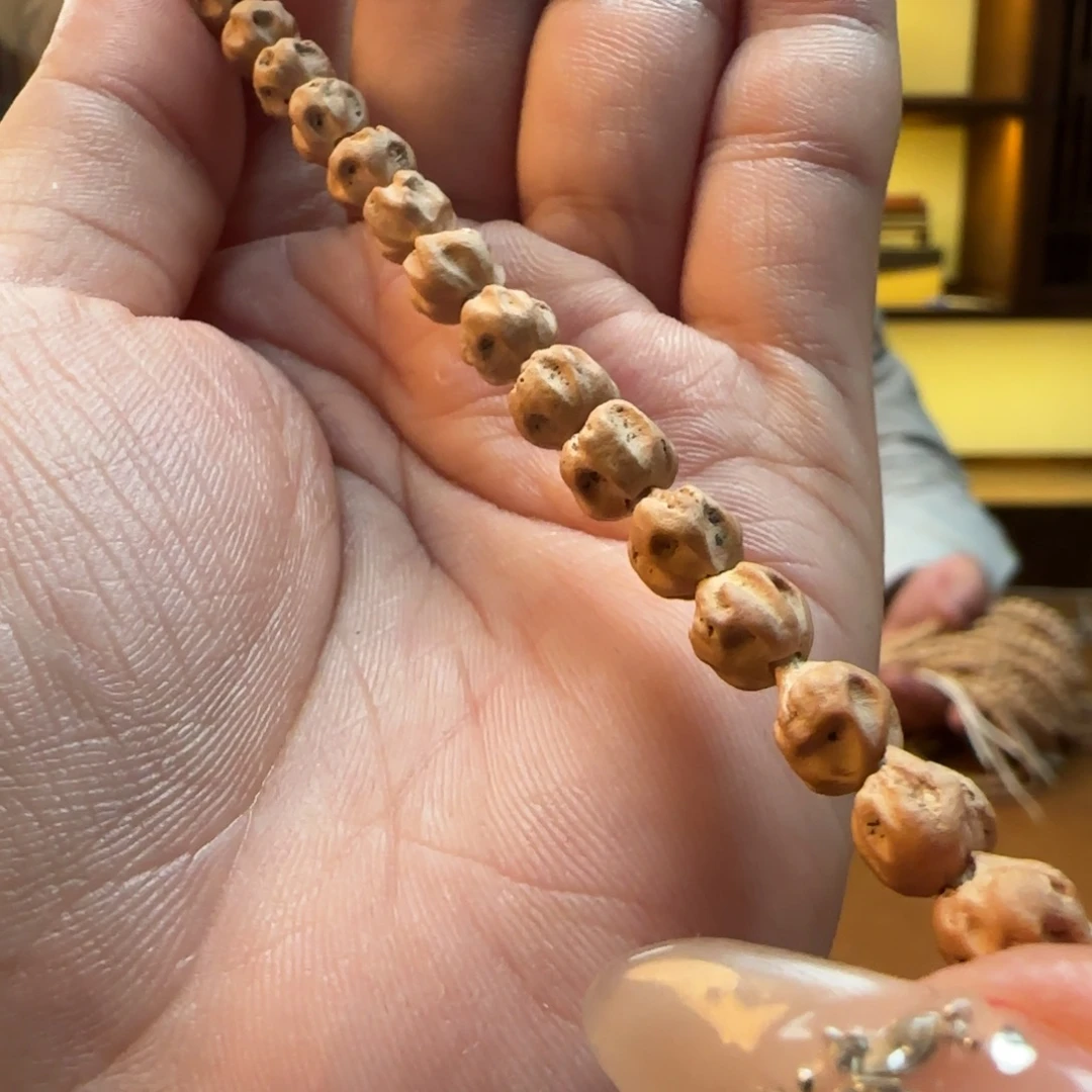 柏香籽/百香籽手串伴墨6➕