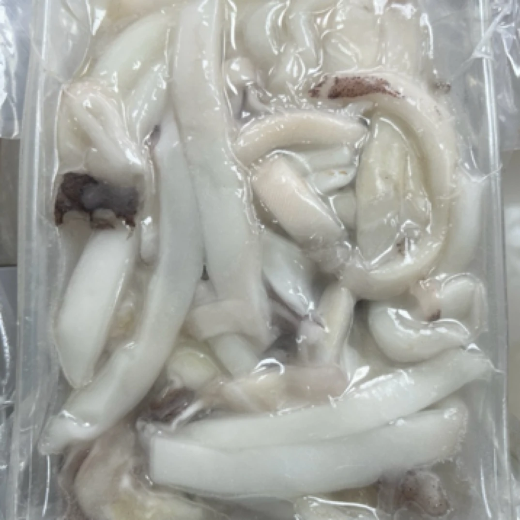 青岛墨鱼 手工切条2斤4盒每盒250克净重