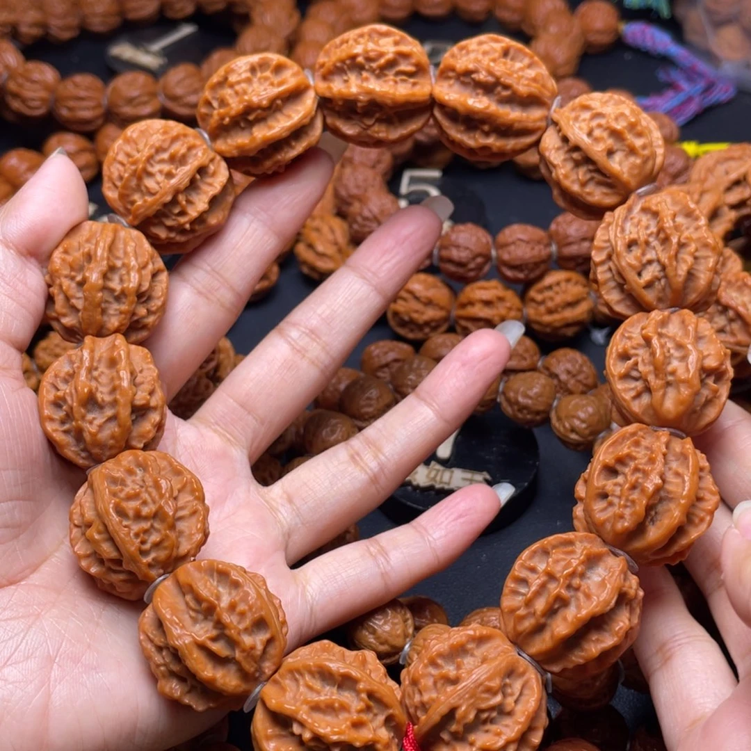 文玩核桃手串龙脊纹111