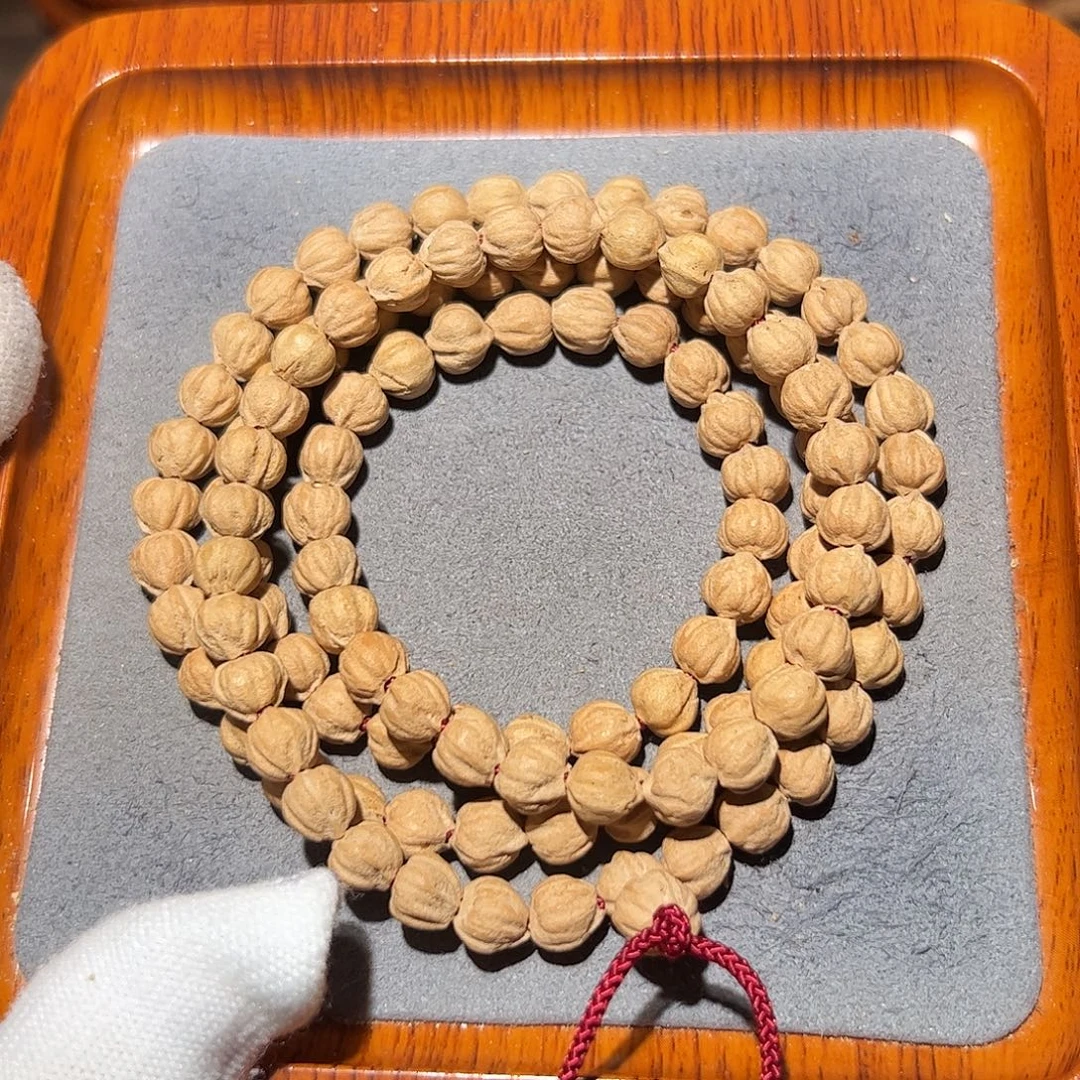 柏香籽/百香籽吊坠原桩莲花7.9