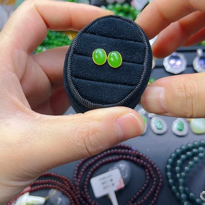 和田玉银S925镶嵌颈饰