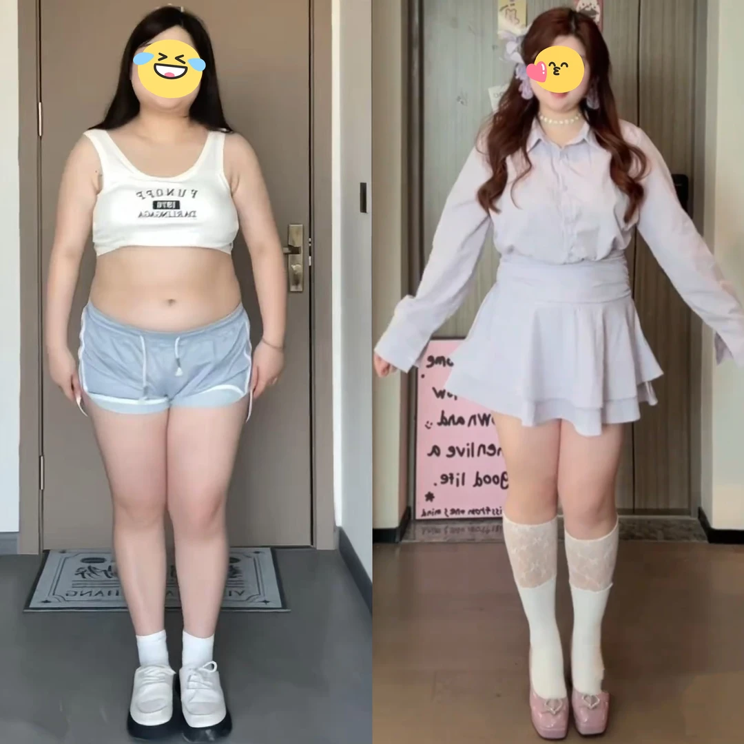 大码时尚收腰套装衬衫裙短裤两件套女夏季胖mm巨显瘦遮肉休闲套装