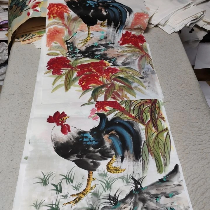 蓉***间国画国画花鸟花鸟国画