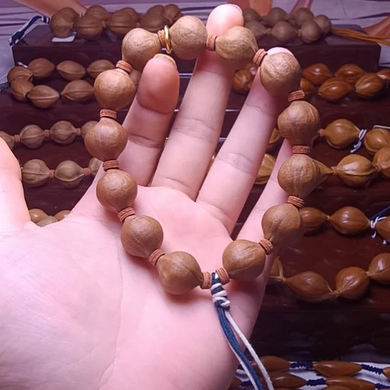 性***人橄榄核手串/手链橄榄核三花铁核手串