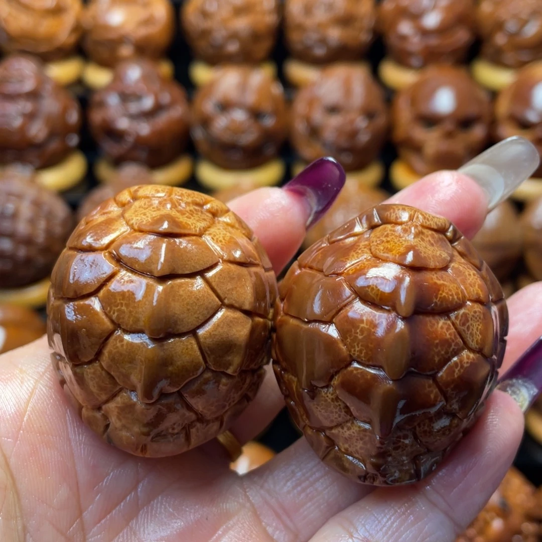 把件橄榄核橄榄球