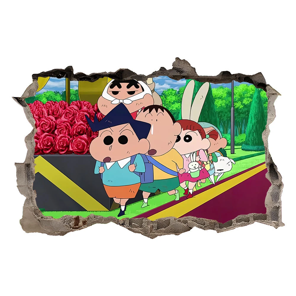 【蜡笔小新对对碰】潮玩摆件手办公仔大号