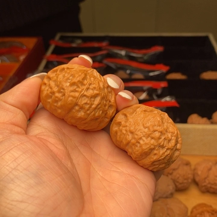 七***后把件文玩核桃南瓜墩