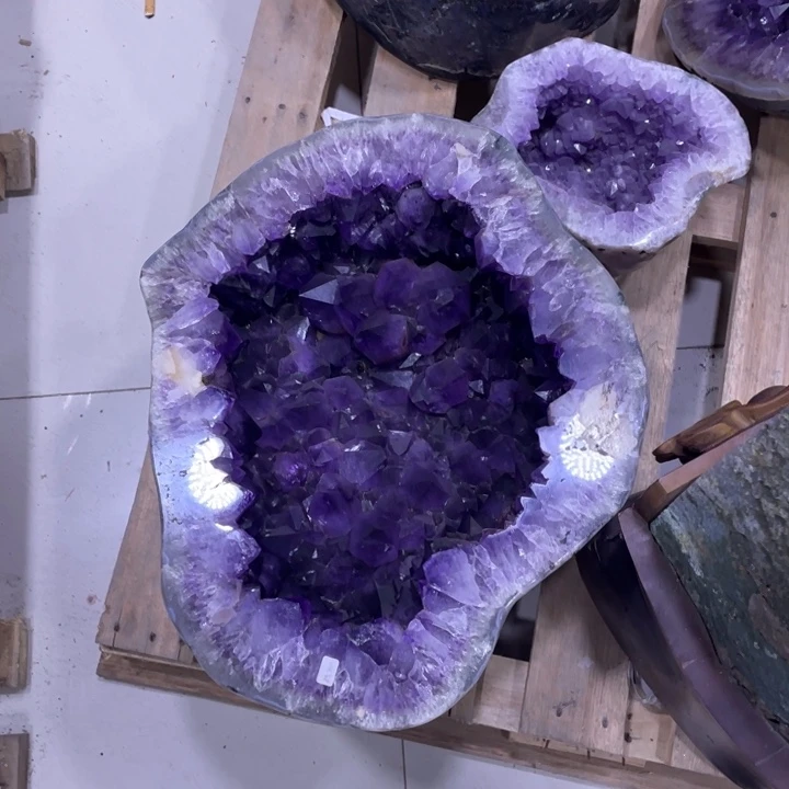 紫晶聚宝盆未镶嵌