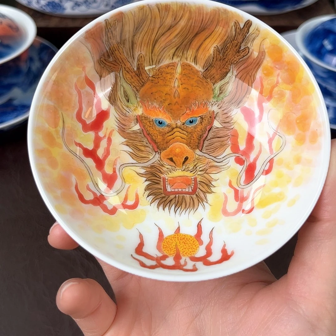 手绘高温瓷器瓷器