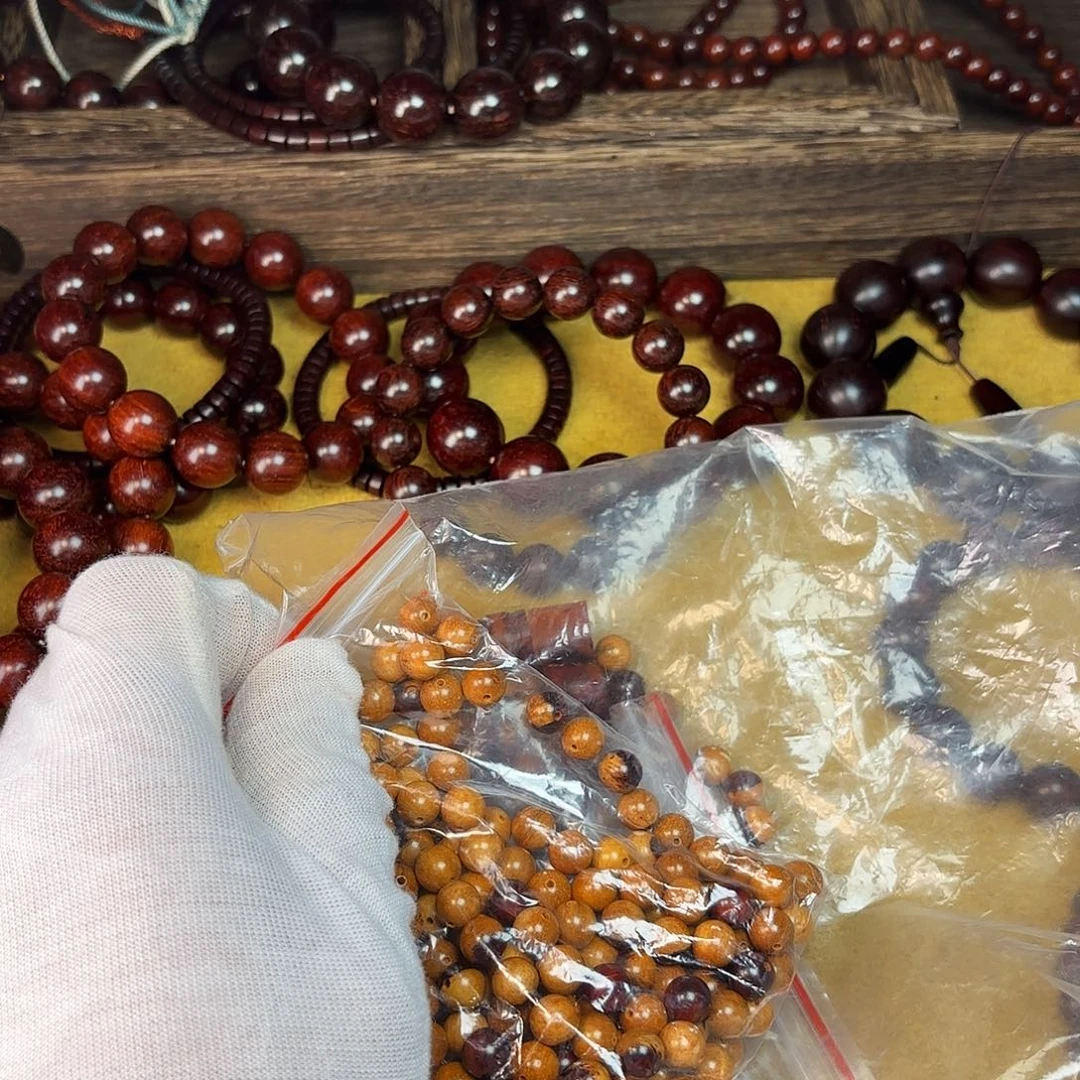 檀香紫檀（小叶紫檀）散珠0.8散珠