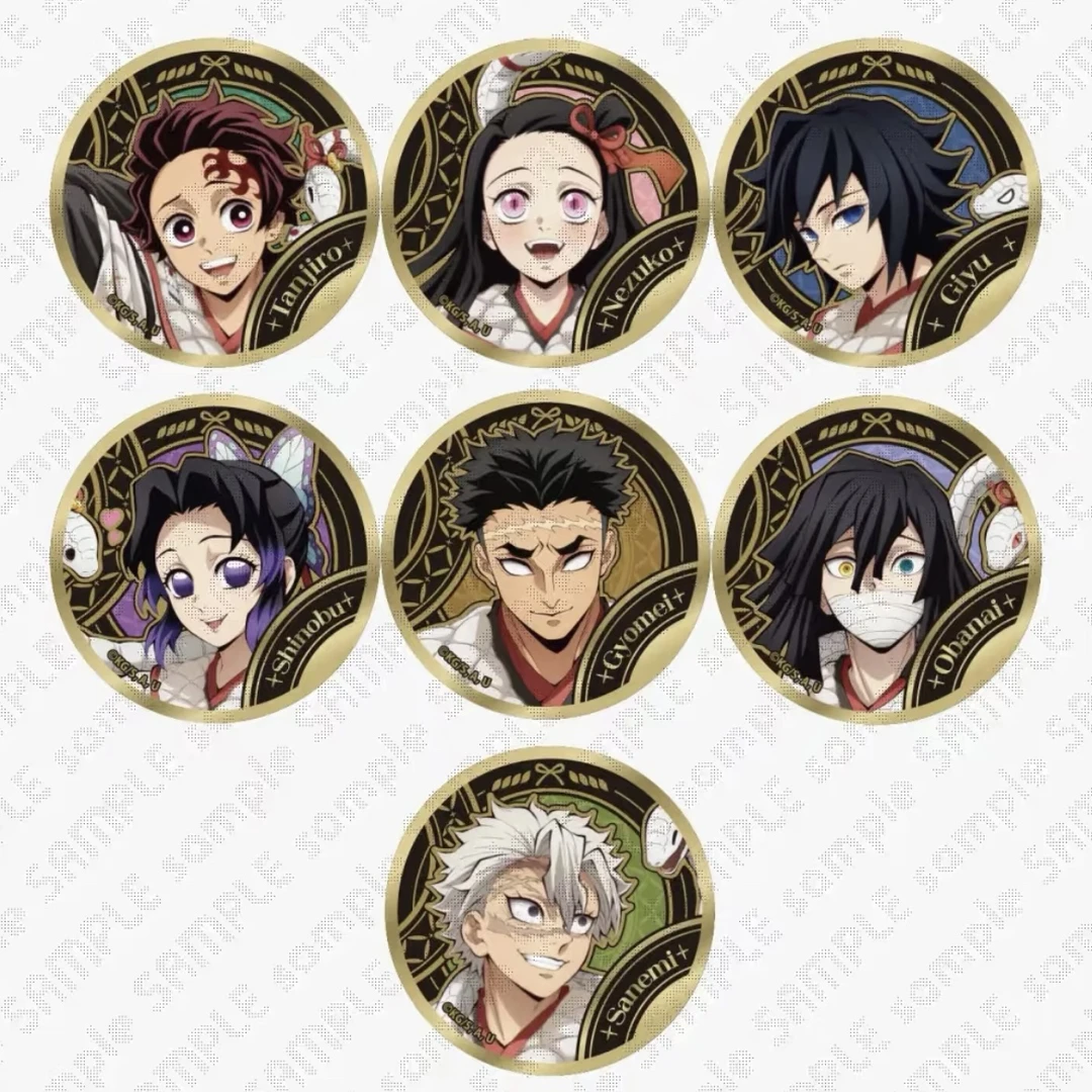 【代拆】鬼灭之刃 蛇年限定吧唧拍立得立牌 日谷动漫周边谷子盲盒