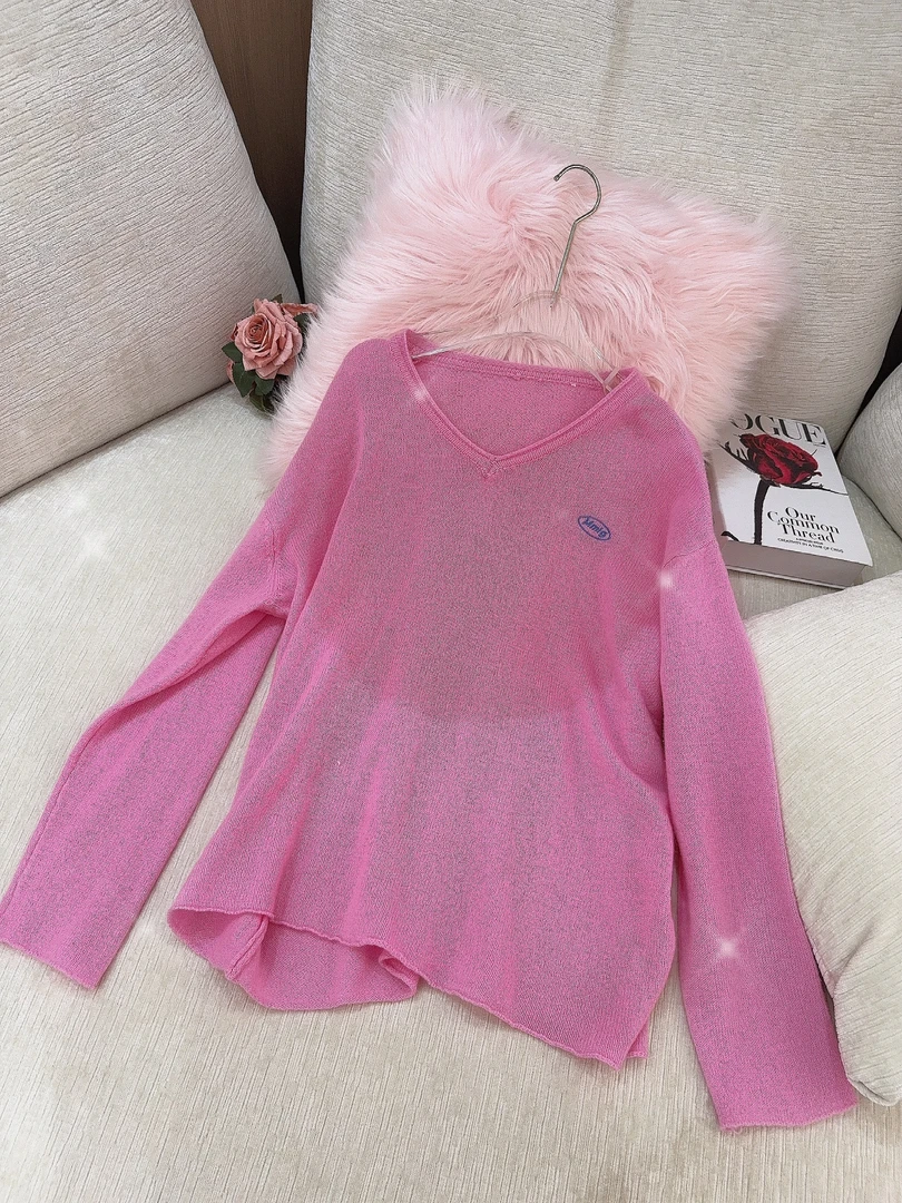 DC【孤品2】长袖开衫时洋气尚气质舒适休闲女士上衣半裙