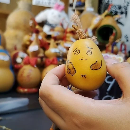 手工葫芦原创精品手把件摆件—36车—酒蒙子小葫芦摆件