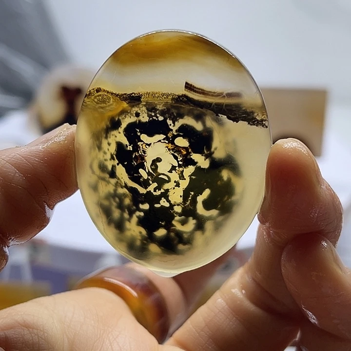 玛瑙/玉髓未镶嵌吊坠(不含链)