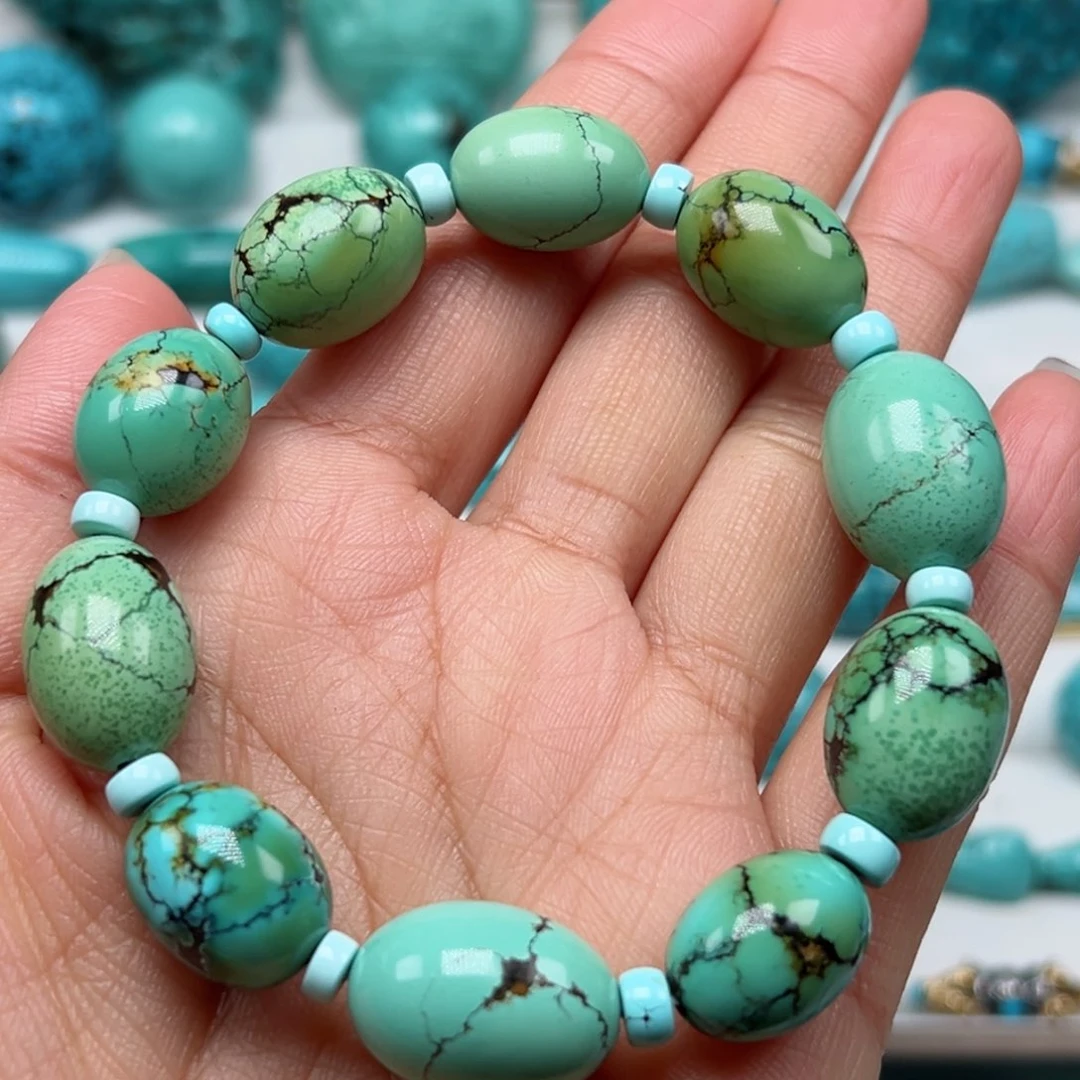 绿松石珠宝奇石未镶嵌