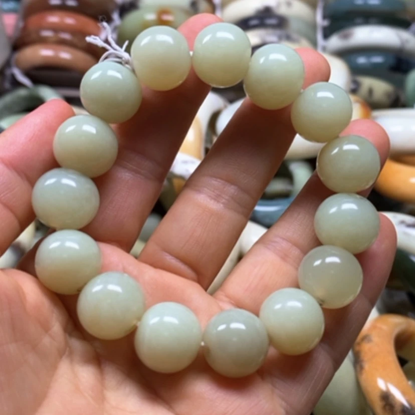 【闪购商品】蛇纹石玉未镶嵌手镯