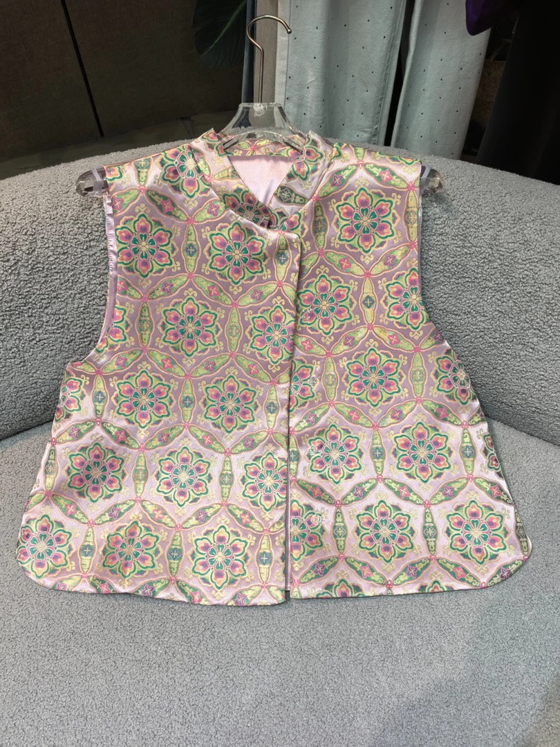 【SHANGLIU】SH0382新中式国风时尚复古中国风高定气质马甲（888）