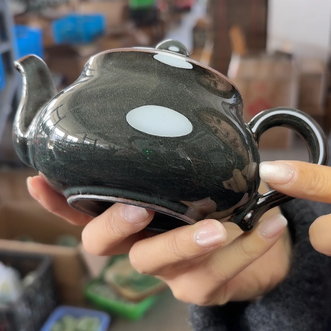 龙泉云间青瓷小米茶器