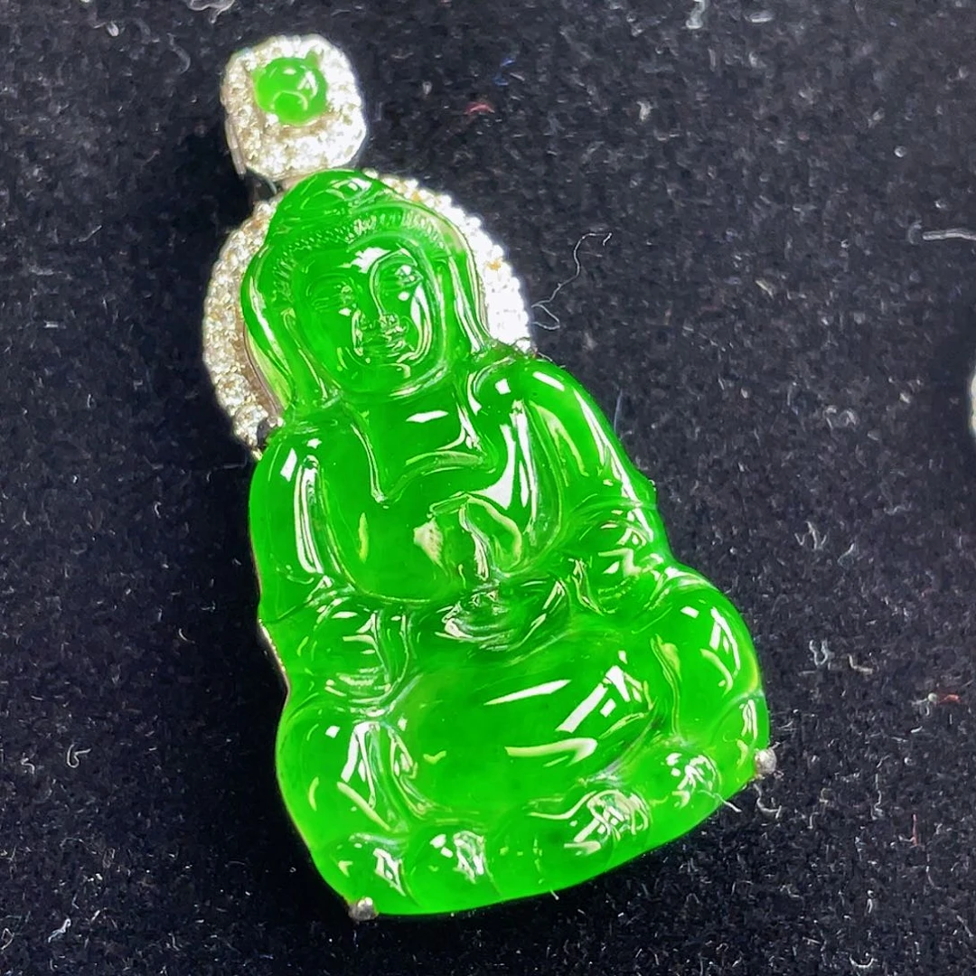 翡翠吊坠(不含链)未镶嵌