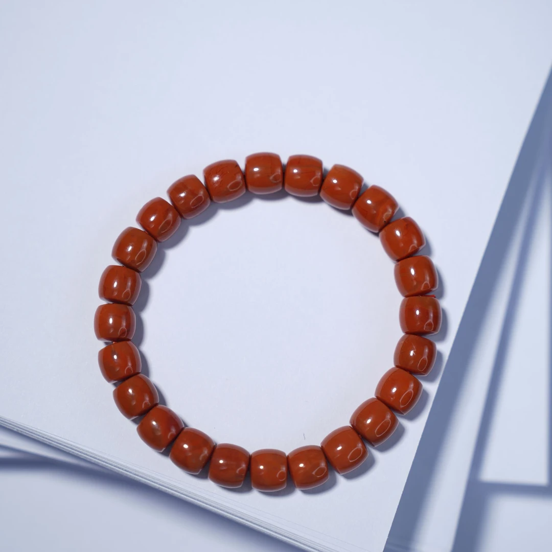 南红8*9*23颗单圈手串34010515