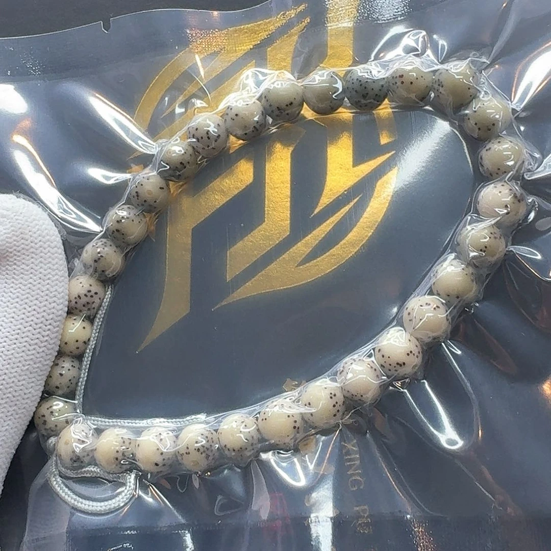 星月菩提吊坠7梵天糯冰大眼睛通体8左右圆手持