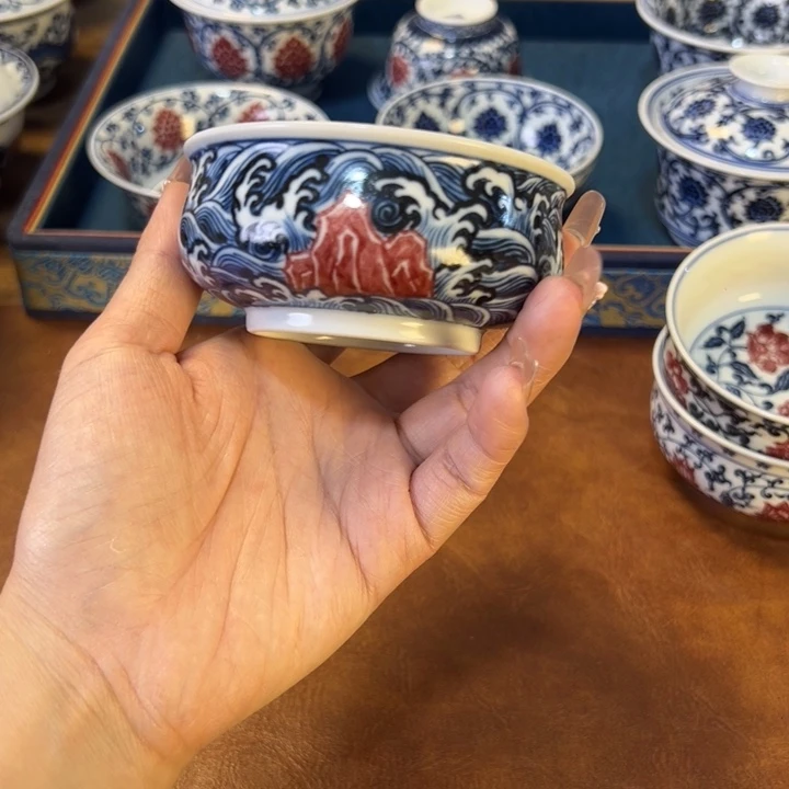 瓷片景德镇陶瓷手工手绘