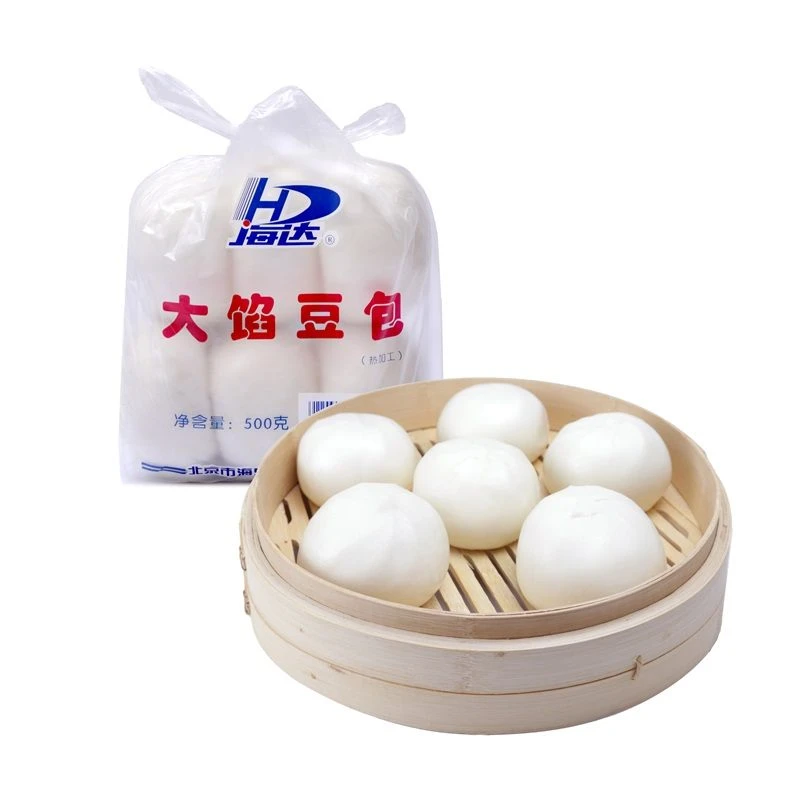 海达大馅豆包6个 约500g