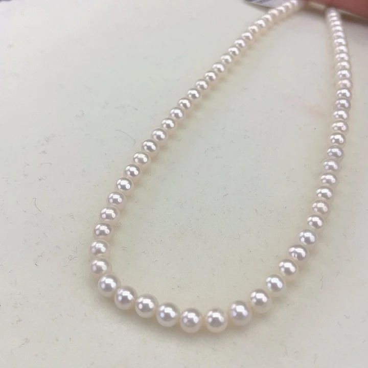 淡水珍珠颈饰未镶嵌卡5-6