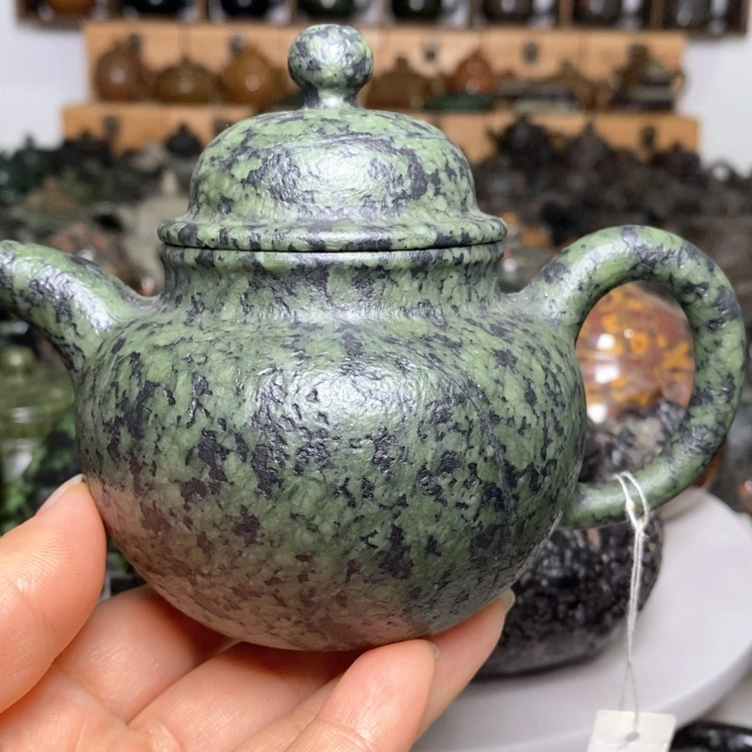 藏玉药王石福利款掇球壶210cc
