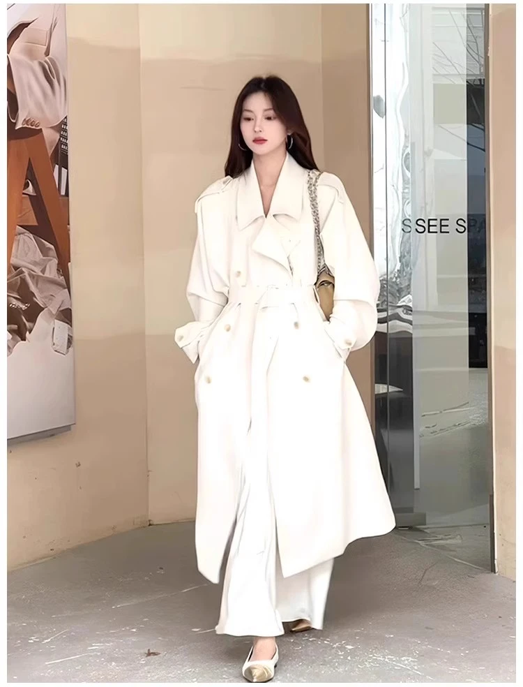 （非图片款）春秋气质显瘦时尚收腰韩版休闲百搭轻奢风衣外套