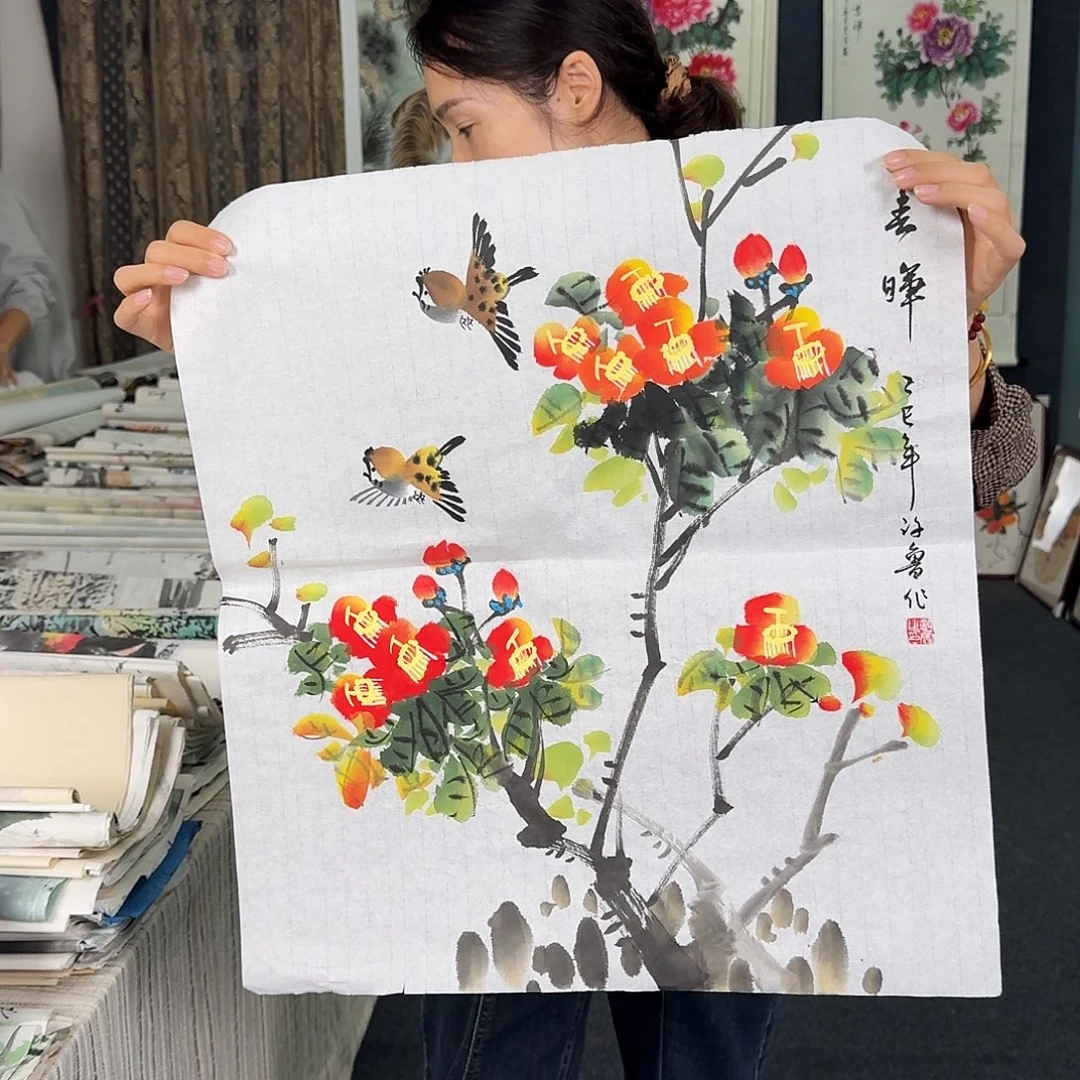 纯手绘的好看作品