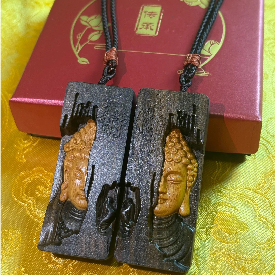 【臻藏甄选】沉木香静与佛吊坠